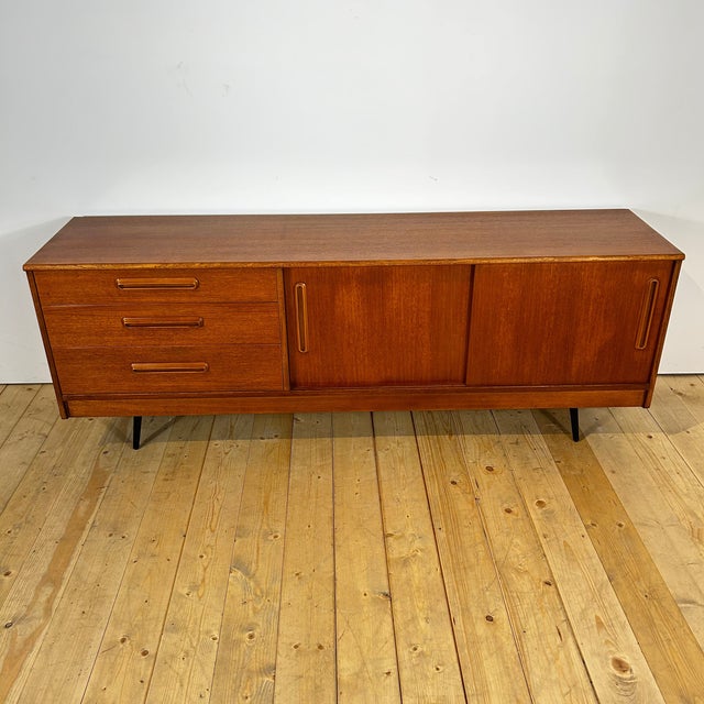 Danish Teak Sideboard, 1960s For Sale - Image 4 of 12