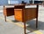 Dansk Designs 1960's Peter Lovig Nielsen Danish Modern Floating Top Executive Desk For Sale - Image 4 of 12