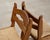 Mid 20th Century Set of Six French Brutalist Razor Blade Oak Rush Dining Chairs For Sale - Image 5 of 18