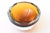 Mid-Century Modern Vintage Signed Murano Thick Walled Sommerso Glass Bowl Amber, Brown, Clear, 1960's For Sale - Image 3 of 10