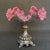 Early 20th Century Pink Crystal Centerpiece with Ruffled Edges, 1890s For Sale - Image 9 of 9