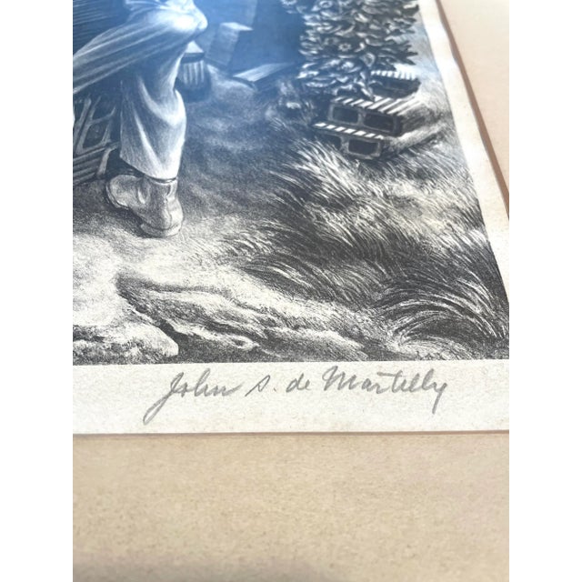 John Stockton De Martelly (American, 1903–1979) Looking at the Sunshine, 1942 Signed in pencil Edition of 250 One form...