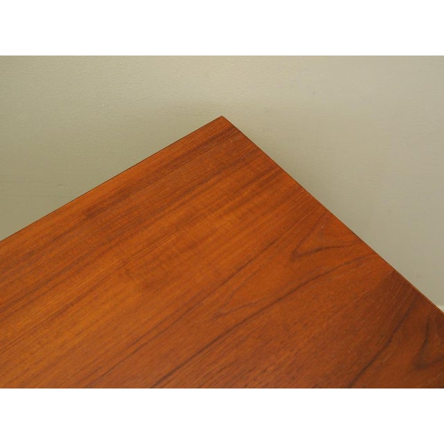 Danish Teak Desk, 1970s For Sale - Image 10 of 12
