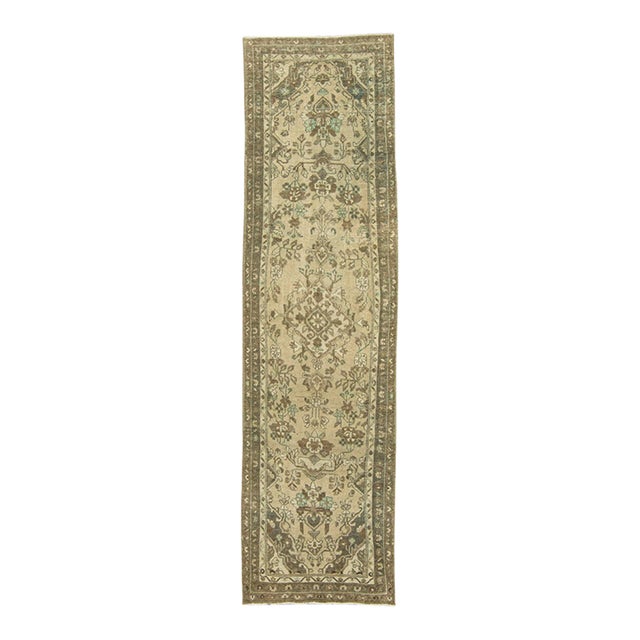 Turkish Vintage Rug 2'9" x 10' For Sale