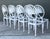 Vintage Palm Frond Cast Aluminum Dining Chairs - Set of 8 For Sale - Image 10 of 12
