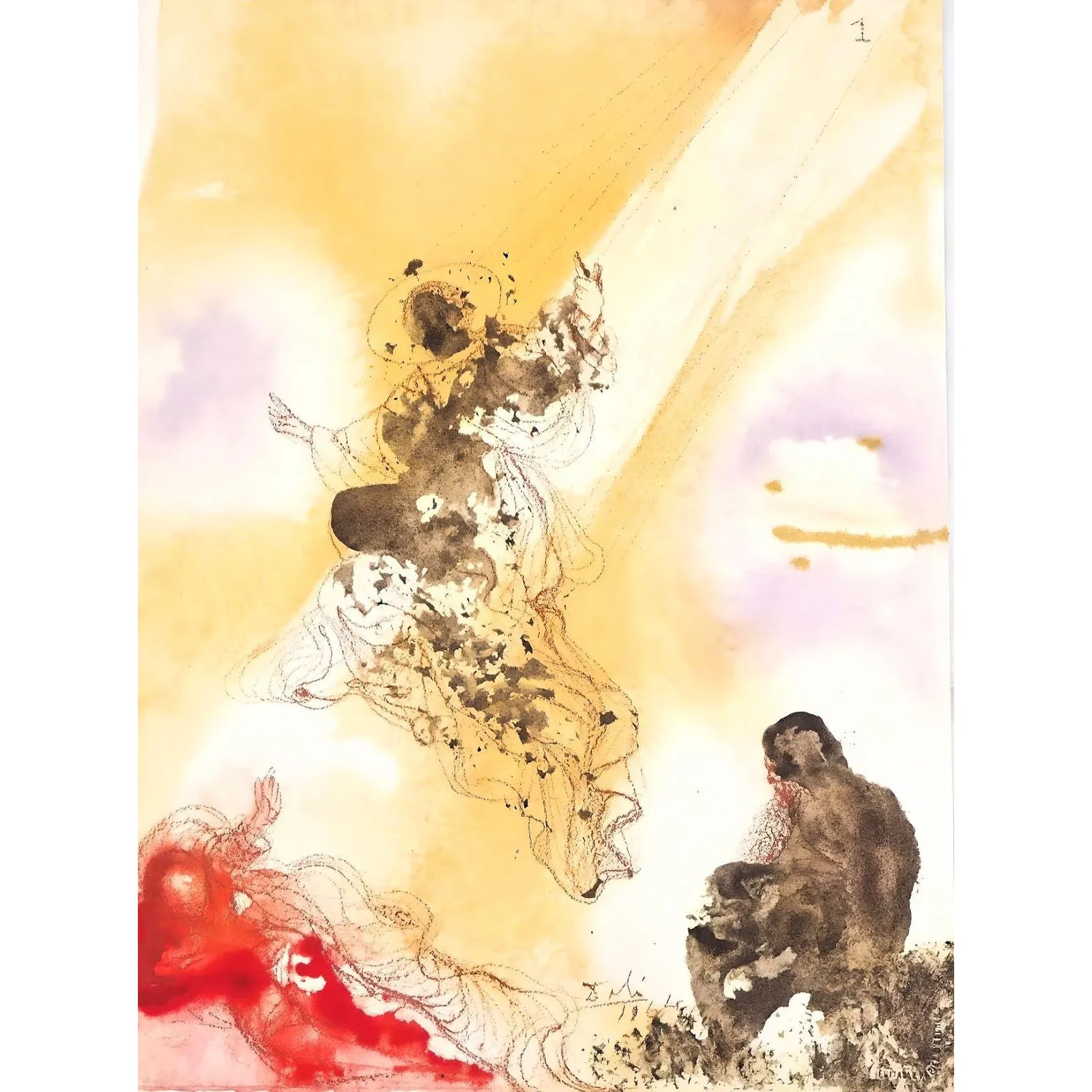 Salvador Dalí­, Composition (Michler/Löpsinger 1600; Field 69-3 ...