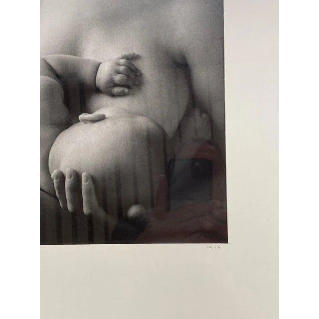 1980s Fritz monshouwer Mother and child 1986 1986 For Sale - Image 5 of 6
