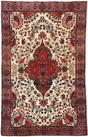 Antique Sarouk Rug, 1890s