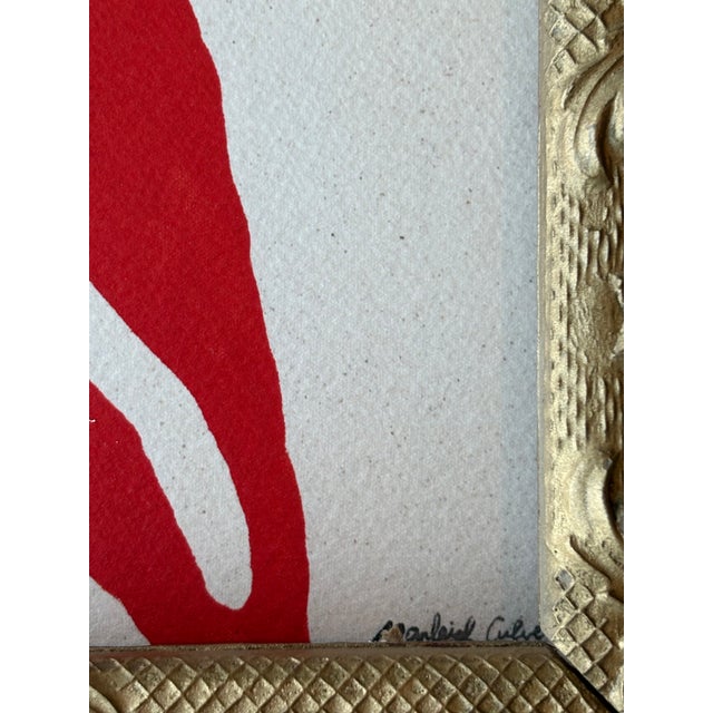 Contemporary 2025 Marleigh Culver Abstract “Toulouse” Dance First Edition Signed Print, Framed For Sale - Image 3 of 6