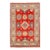 Red Color Fine Hand Knotted Kazak Rug For Sale