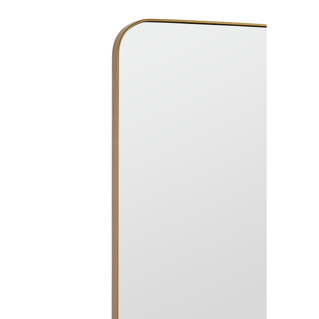 Melrose Gold Floor Mirror For Sale - Image 4 of 5