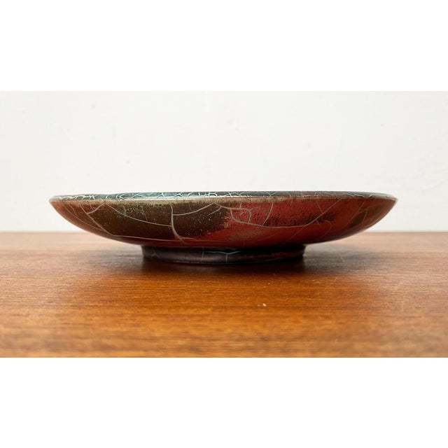 Art Deco German Studio Pottery Wall Plate by Richard Uhlemeyer, 1940s For Sale - Image 14 of 15