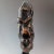 1960s Abstract Hand Carved Ebony Wood Bust Sculpture, African Tribal Brutalist Modern For Sale - Image 5 of 11