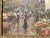 Georges Stein, Flower Market, Quai De l'Horloge Paris, Oil on Panel, Framed For Sale - Image 5 of 9