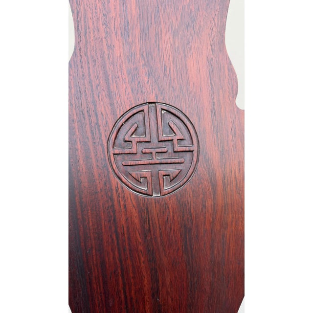 A Very Fine Antique Chinese Export Hongmu Queen Anne Arm Chair, 18th Century For Sale - Image 9 of 18