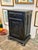 French Vintage French Painted Oak Cabinet Bar For Sale - Image 3 of 11