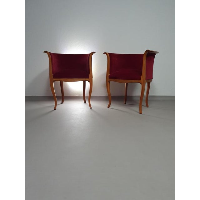 Armchairs by Otilia Ceccotti, Set of 2 For Sale - Image 9 of 14