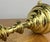 Vintage French Style Brass Gold Candleholders, Set of 2 For Sale - Image 11 of 18