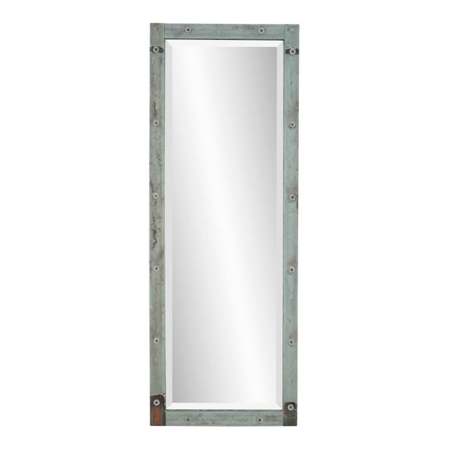 Handcrafted Copper Art Dressing Mirror For Sale