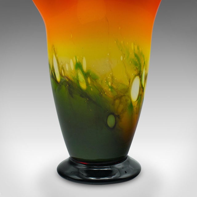 1970's Large Vintage Flower Vase For Sale - Image 10 of 10