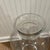 Large Heavy Clear Glass Vase For Sale - Image 4 of 6