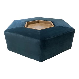 Highland House Menil Large Cocktail Ottoman For Sale