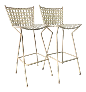 Mid-Century Modern Stools - a Pair
