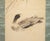 Japanese "Duck", Showa Era Japanese Monochrome Watercolor Scroll Painting For Sale - Image 3 of 14