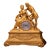 1830 French Artisan Louis Philippe Gold Bronze Clock-1 Pc For Sale