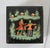 Folk Art Vintage Russian Hand-Painted Papier-Mâché Lacquer Trinket Box For Sale - Image 3 of 10