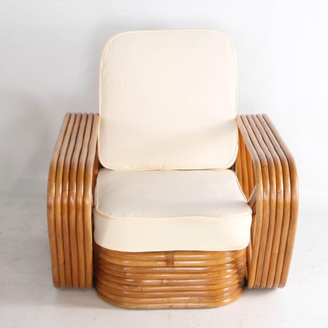 Rattan Living Room by Paul Frankl, 1970s, Set of 4 For Sale - Image 6 of 18
