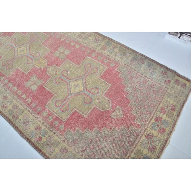 Vintage Anatolian Oushak Rug For Sale - Image 10 of 10