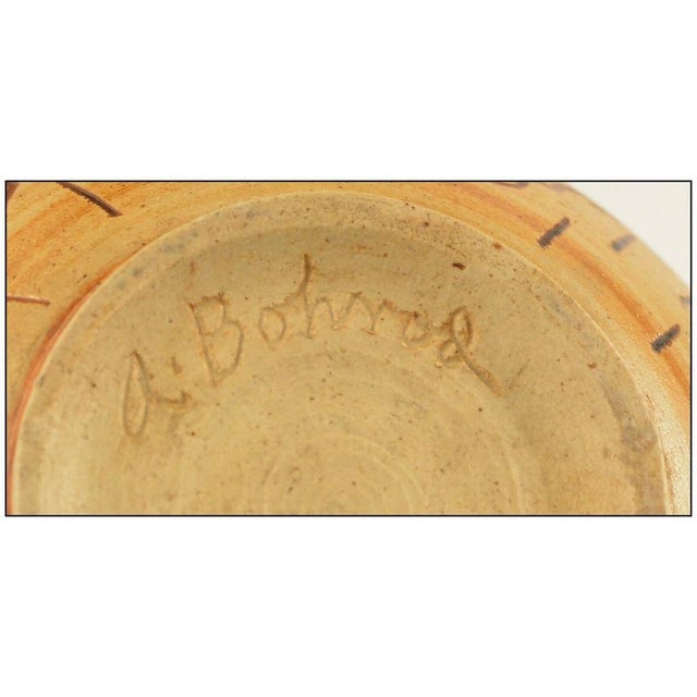 Realism Mid 20th Century Hieroglyphic Vase, Aaron Bohrod For Sale - Image 3 of 4