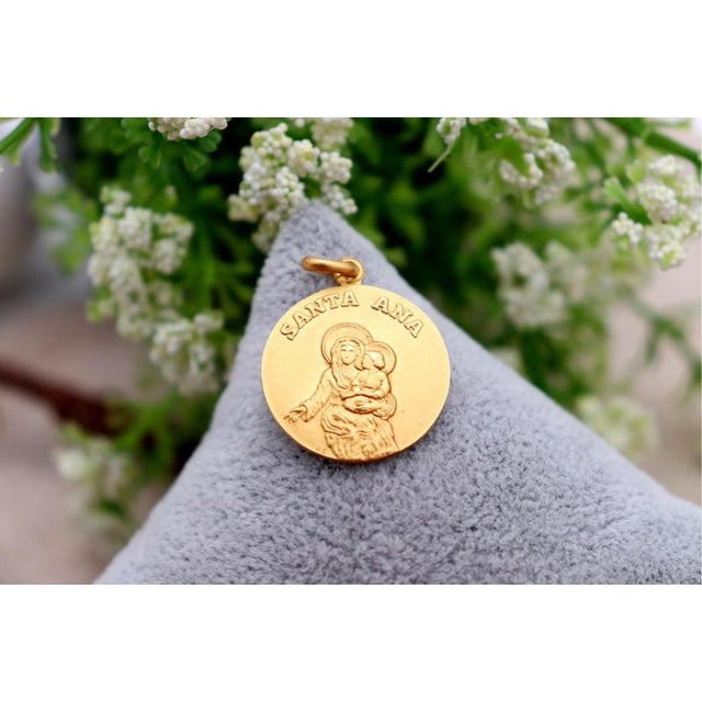 19.2k Gold Pendant For Sale - Image 6 of 6