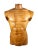 Step into the sophistication of 1950s French artistry with this elegant wooden male torso. Sculpted from solid wood, this...