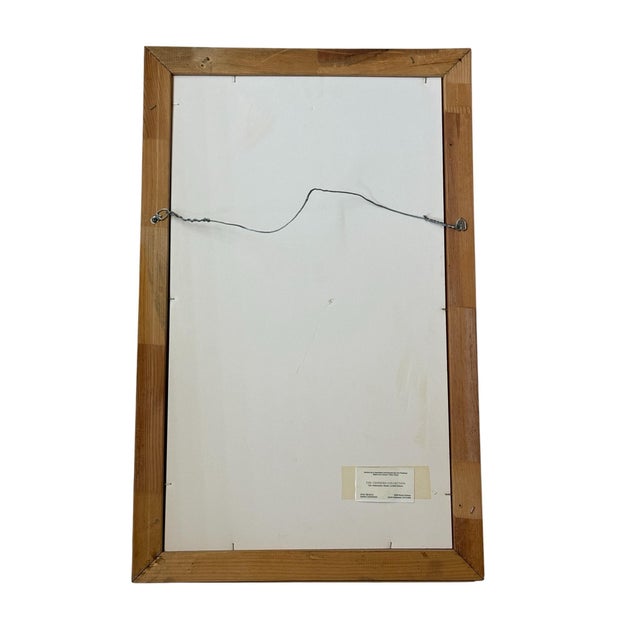 Late 20th Century Original Mixed Media Diptych Painting by Bolivian-Brazilian Artist Mario Cespedes For Sale - Image 12 of 12
