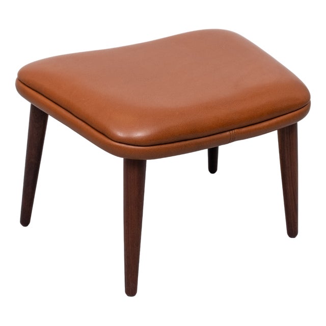 Vintage Stool by Illum Wikkelsø, 1955 For Sale