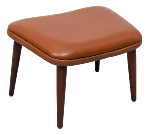 Vintage Stool by Illum Wikkelsø, 1955