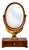 Biedermeier Table Mirror with Eagle, Vienna, 19th Century For Sale