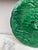 Mid-Century Modern Green Majolica Leaf Plate Gien Circa 1950 For Sale - Image 3 of 7
