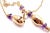 Bulgari Mediterranean Eden Sautoir 18k gold amethyst ceramic necklace For Sale In Philadelphia - Image 6 of 11