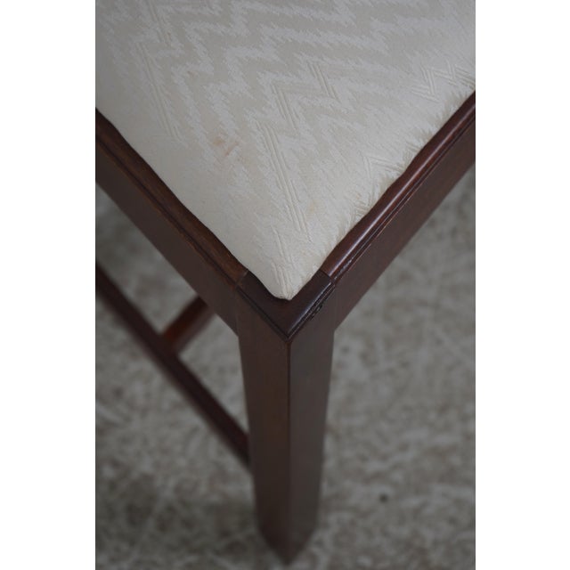 Set of 8 Hickory Chair Mahogany Dining Chairs For Sale - Image 14 of 18