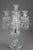 Glass Baccarat Crystal Girandoles with Four Light Arms, 1900s, Set of 2 For Sale - Image 7 of 18