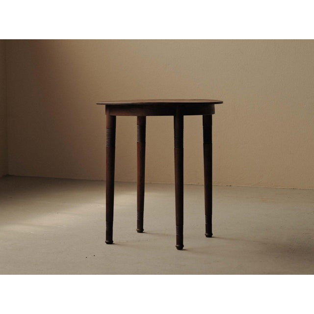 Antique Round Side Table by J. & J. Kohn, 1900s For Sale - Image 11 of 17