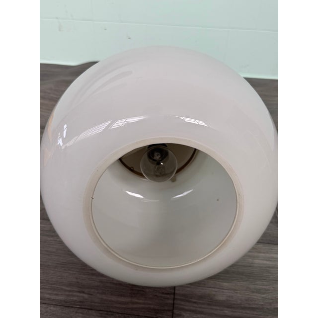 Italian Space Age Glass Pendant Lamp, 1970s For Sale - Image 13 of 14
