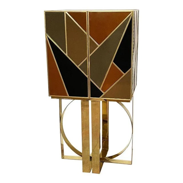 Mirror Bar Mobile, 1980s For Sale - Image 3 of 6