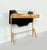 Vintage Brass and Wood Console, 1950s For Sale - Image 16 of 16