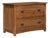 Mission Oak 2-Drawer Lateral File Cabinet – Walnut Stain | in Stock & Ready to Ship For Sale