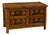Vintage British Colonial / Anglo-Indian Style Split Bamboo 4-Drawer Chest For Sale