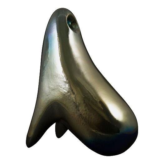 Gold Blue of the Neo Habitat Sculptural Object by Caspi Ceramics Nl For Sale
